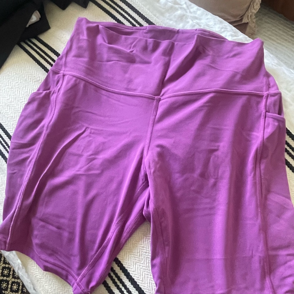 lululemon athletica Women's Vibrant Purple Bike Shorts